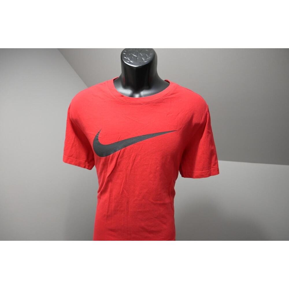 Nike Gym Shirt Standard Red Performance Athletic Tee Mens Sz‎ Large